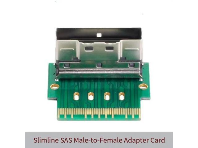 90° Turn SFF-8654 8I X8 Interface Protection Card SFF-8654 Extender Adapter Test Tools Extender Adapter Test Tools