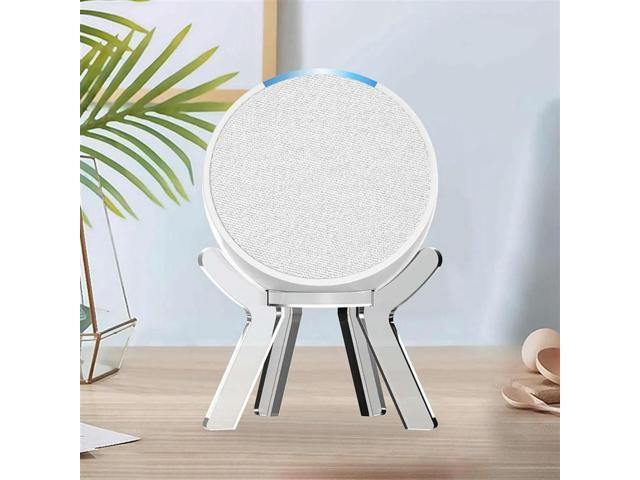 1 PCS Acrylic Audio Speaker Bracket Desk Speaker Stand For Amazon Echo Transparent-N33R