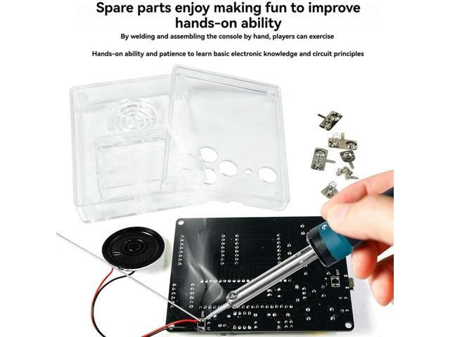Mini Pixel Game Console Pixel Game Console Production Electronic Soldering Production Kit Purpler Shell-N33R