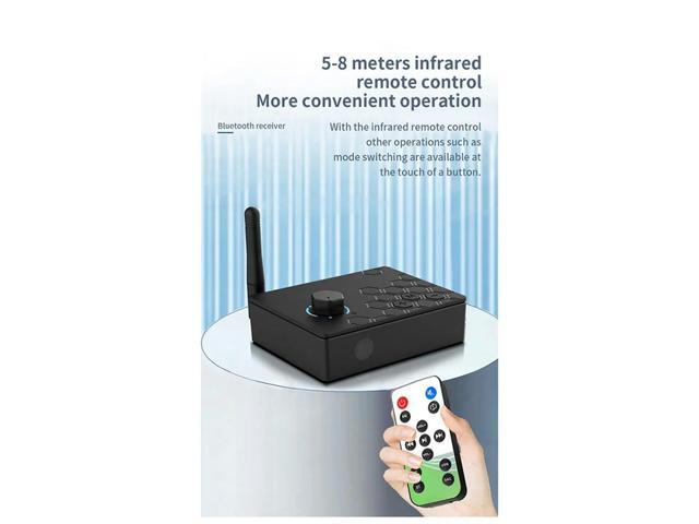HIFI 5.4 Bluetooth Receiver Digital To Analog Digital To Analog Remote Control Converter Adapter-N33R