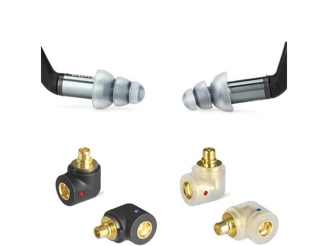 Male To MMCX Female For Etymotic ER Series Headset Adapter Connect To MMCX Cables Black-N33R