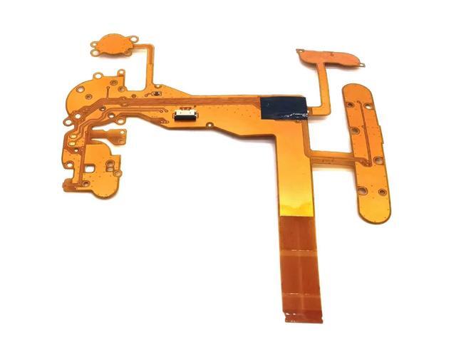 1PCS Repair Parts Rear Cover Button FPC Flex Cable For D600 D610 Replacement Accessories With IC-N33R