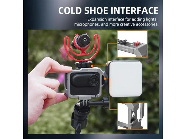 Flymile Cage For GO 3 / GO3S Protective Frame Case Camera Cage Magnetic Quick Release Mount Accessories-N33R