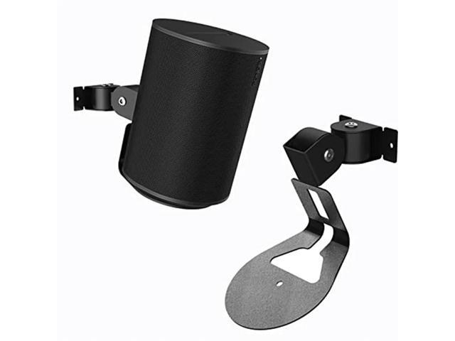 N33R_Wall Mount Bracket for Sonos Era 100, Metal Wall Stand Holder, Black