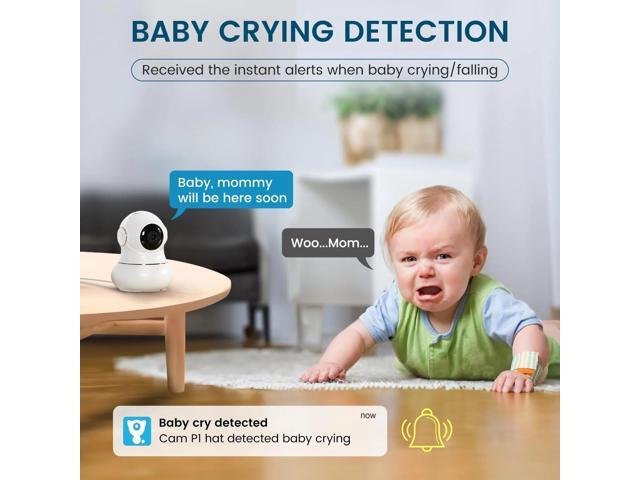 litokam Security Camera Indoor 2K, 360 Pan/Tilt Cameras for Home Security with Motion Detection, Baby Monitor for Pet/Dog with Night Vision, 2.4GHz...