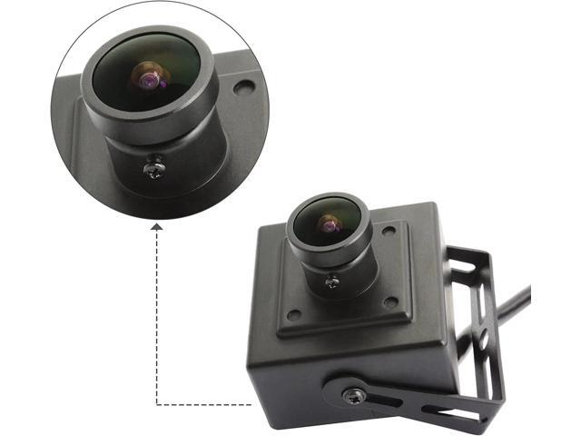 ELP USB Fisheye Camera 170degree 960P PC Camera Wide Angle Low Light Webcam for Computer Raspberry Pi Mini UVC USB2.0 Lightburn Camera 0.01lux USB...