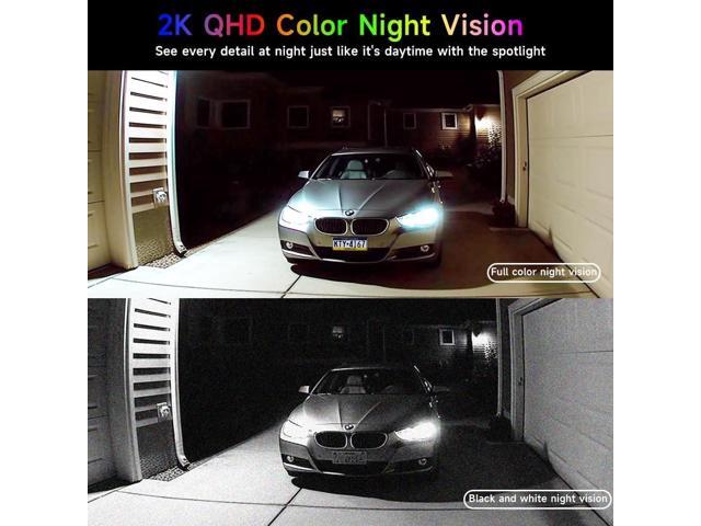 Rraycom 2Pack Security Cameras Outdoor Wireless,2K 5G/2.4GHz Battery Powered Camera for Home Security, Cloud/SD, No Monthly Fee, AI Motion...
