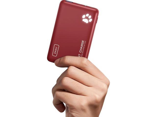 INIU Portable Charger, Lightest 10000mAh 45W PD Power Bank, USB C in & Out Fast Charging Battery Pack, External Phone Powerbank Compatible with...