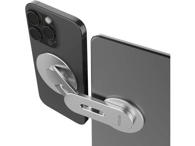 Doolkin Pizo Mount 2, Laptop Phone Holder, Adjustable Laptop Stand, Foldable Laptop Side Mount Clip, Slim Portable Smartphone Stand, Computer...