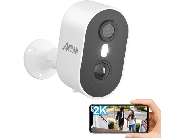 ANRAN Security Cameras Wireless Outdoor,2K 3MP Battery Powered Indoor Home Security Camera with AI Motion Detection & Color Night Vision,2-Way Talk...