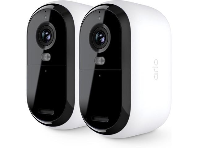 Arlo Essential Security Camera 2K Outdoor-Indoor 2nd Gen Wireless with Spotlight, 2-Way Audio, Color Night Vision, Live Stream, Motion...