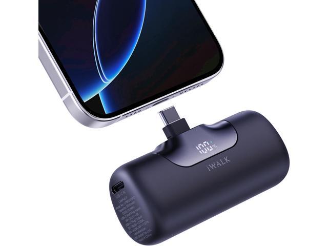 iWALK Portable Charger 5500mAh Next-Gen Small Power Bank 22.5W Fast Charging Battery USB-C Portable Phone Charger for iPhone 16/15 16 Plus 16 Pro...