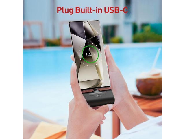 iWALK Small USB-C Portable Charger, 4500mAh Portable Charger for iPhone 16/15 16 Plus 16 Pro Max Mini Power Bank for Samsung Galaxy S25 S24 S23, Z...