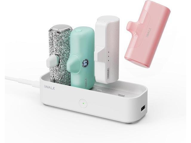 iWALK Charger Station for Portable Charger 4500mAh, 4800mAh, 5000mAh Power Bank for iPhone Charging Station Multiple USB-C Family-Sized Charger...