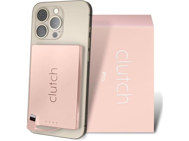 Clutch - Pro Portable Charger - Compatible with Apple Phones & Small Devices - Power Bank - Magnetic Battery Pack - TSA Approved Travel Charger -...