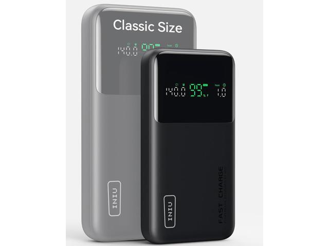 INIU 140W Power Bank, Compact 25000mAh High Capacity Laptop Portable Charger, USB C in & Out Tablet Powerbank, Smart Digital Display Phone Charger...