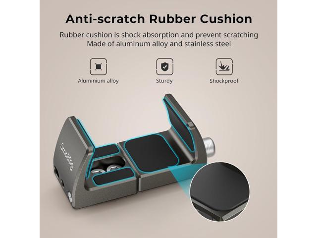 SmallRig Power Bank Holder, Power Bank Clamp Mount for Camera, Compatible with Width Range 2.1'3.3' and Thickness Range 0.6'1' Power Banks2790