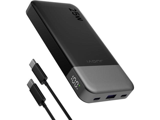 Power Bank 10000mAh, 25W Fast Charging Small Portable Charger with PD 3.0 & QC 4.0,USB C Slim Lightweight iPhone Charger, Dual Output Compatible...