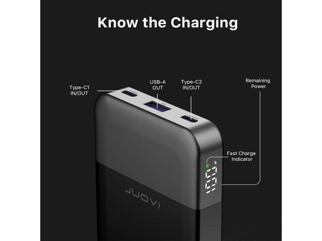 Power Bank 10000mAh, 25W Fast Charging Small Portable Charger with PD 3.0 & QC 4.0,USB C Slim Lightweight iPhone Charger, Dual Output Compatible...