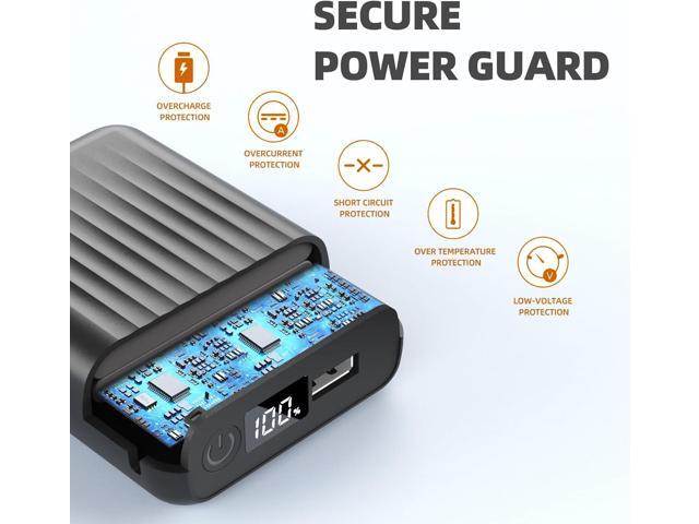 ./ Heated Vest Battery Pack for ORORO, for Venustas, Power Bank with LED Display and 2 Adapter Cables for Heated Vests, Jackets, and Hoodies