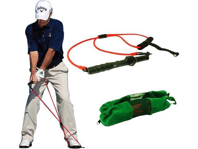 KIKIGOAL Golf Exerciser Resistance Bands Exercise Fitness or Pilates Workout Gym Sports Swing Cord