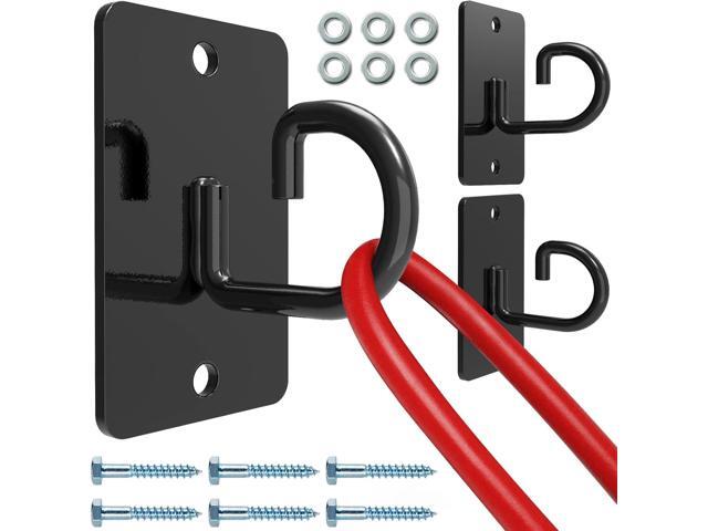 (3PCS) Wall Mount Workout Anchors,Resistance Band Wall Anchor,Space Saving Wall Mount Workout Anchors for Home Gym WorkoutsBody Weight Straps,.