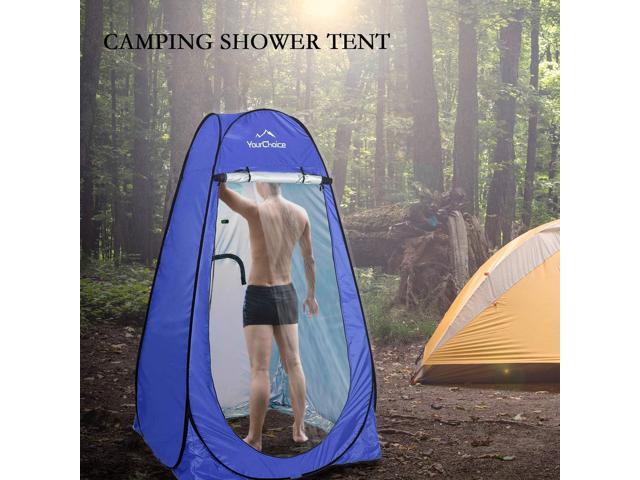 Your Choice Pop Up Privacy Shower Tent - Portable Changing Tent for Camping, Beach & Hiking - 6.2FT Lightweight with Carry Bag, Quick Setup & Full...