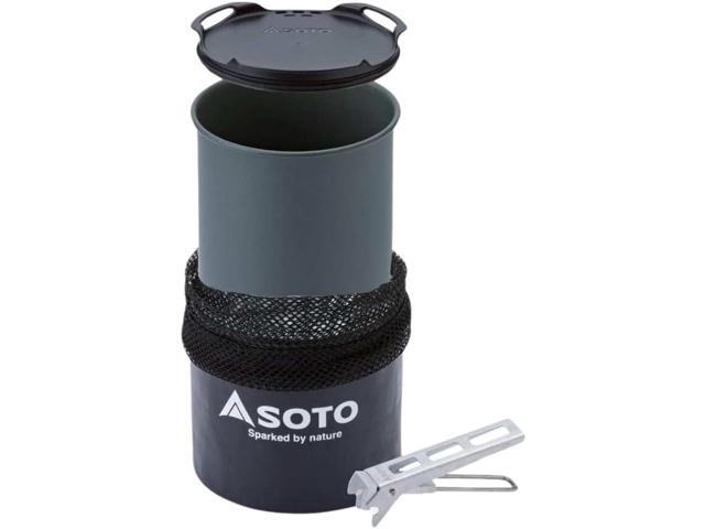 SOTO ThermoLite Cook Set Lightweight Camping Cooking Set for Sports and Outdoors Camping and Hiking, Camping Cooking Gear for Backpacking and Hiking