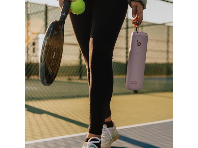 BOTTLE BOTTLE Insulated Water Bottle 24oz with Straw Lid and Handle for Sports Travel Gym Stainless Steel Water Bottles Double-Wall Vacuum Metal...