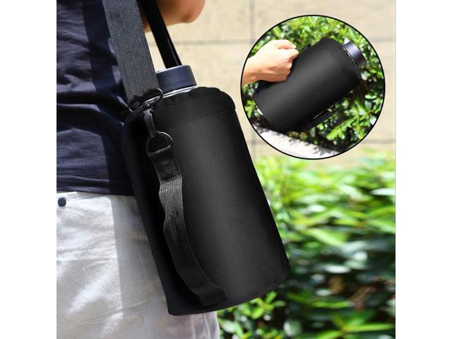 SENDESTAR Water Bottle 64oz Double Wall Vacuum Insulated Leak Proof Stainless Steel Sports Water BottleWide Mouth with New Flex Straw Lid & Spout...