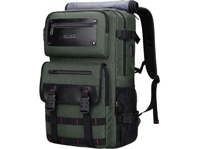 WITZMAN Travel Backpack for Men Duffle Bags Fits 17 Inch Laptop Nylon Water-resistant 3-in-1 Carry on Backpack Airline Approved, Large...