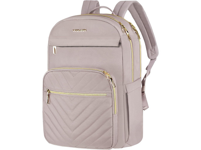 VANKEAN 15.6 Inch Laptop Backpack for Women Large Capacity Waterproof Waterproof Backpacks Stylish Travel Bags Casual Daypacks for College, Business