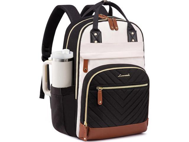 LOVEVOOK Laptop Backpack Women with Giant Tumbler Holder,15.6 inch Waterproof Work Travel Backpack Computer Laptop Bag,Cute College Nurse Teacher...