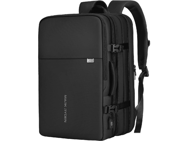 MARK RYDEN Travel Backpack for Men, 40L Carry On Backpack, Water Resistant 17.3 Inch Laptop Backpack with USB Charging Port for Business Work...