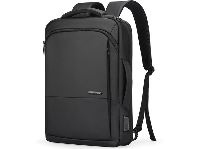 MARK RYDEN Slim Laptop Backpack for Men, 15.6 Inch Business Backpack Professional Waterproof Backpack with USB Charging Port, 3-in-1 Work...