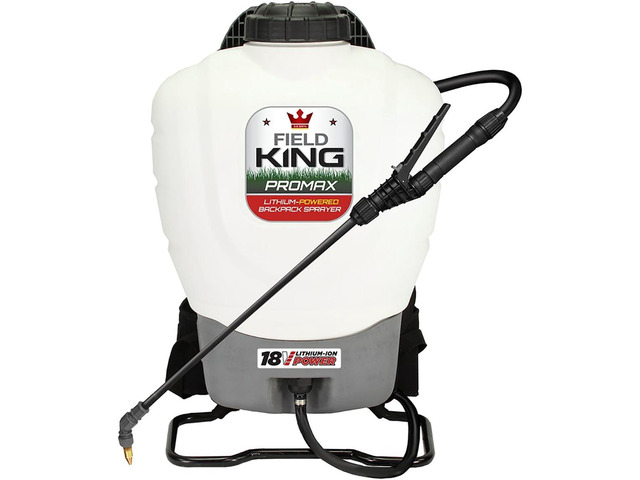 Field King 190515 Professionals Battery Powered Backpack Sprayer, 4 gal