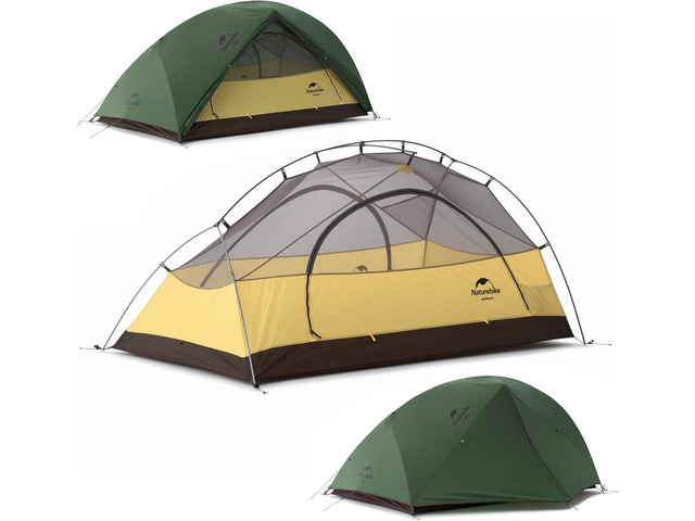 Naturehike Star River 2 Person Backpacking Tent, Lightweight Waterproof 2 Person Camping Tent, Double Layer Two Person Tents for Camping, Hiking,...