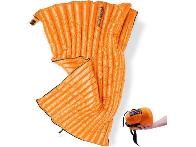 ZOOOBELIVES Ultralight Backpacking 32-50F Down Sleeping Bag - 27oz Ultra Compact 650 Fill Power Envelope Sleeping Bag for Hiking, Camping and...