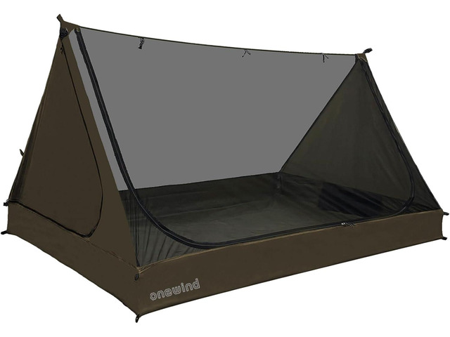 onewind Mesh Tent for 2 Person, 2 Openings Inner Tent for Tarp Ultralight Trekking Pole Tent Tarp Backpacking Netting Tent with Waterproof Bathtub...