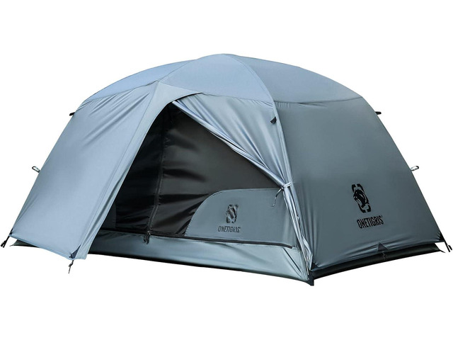 OneTigris COSMITTO 2 Person Backpacking Tent Shelter- Free Standing Lightweight Waterproof 3 Season Camping Tent for Outdoor Hiking Mountaineering