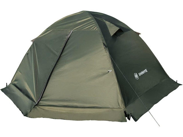 1/2 Person Backpacking Tent for 4 Season, Winter Ultralight Extreme Cold Weather Tents for Camping Easy Setup Waterproof Double Layer Tent for...
