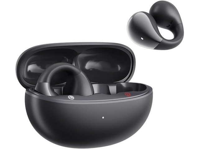 QCY Crossky C30 Open Ear Headphones Wireless Bluetooth, Clip-On Earbuds with 4 ENC Noise Cancelling Mic, Stable Fit, Dual Connection, EQ...