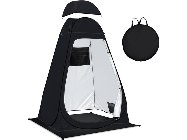 Pop Up Privacy Shower Tent Camping Portable Toilet Tent Outdoor Changing Porta-Potty Camp Bathroom Dressing Room Instant Privacy Shelters for...