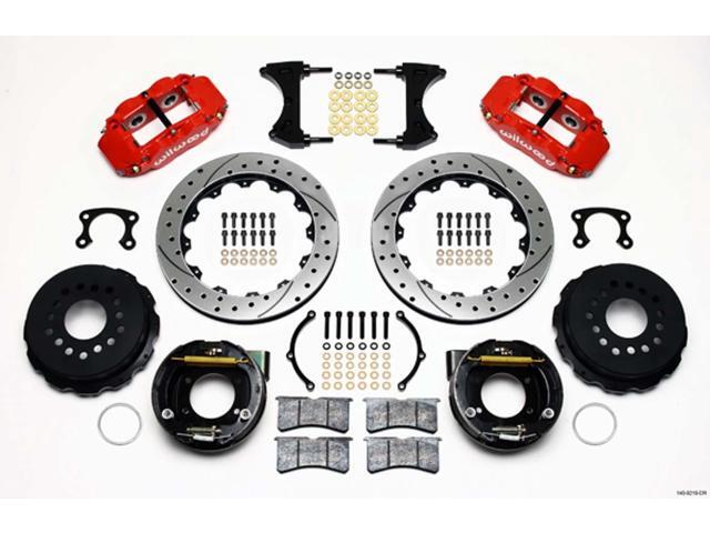 Rear Disc Brake Kit Red Ford New Style 12.88