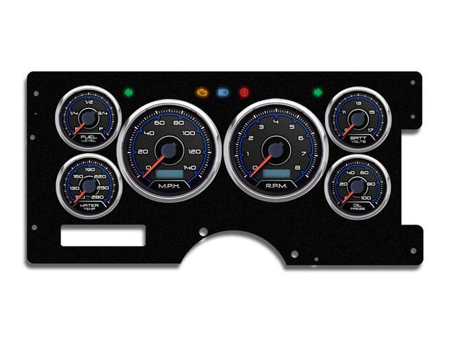 Gauge Kit GM Truck 88-94 CFR Blue