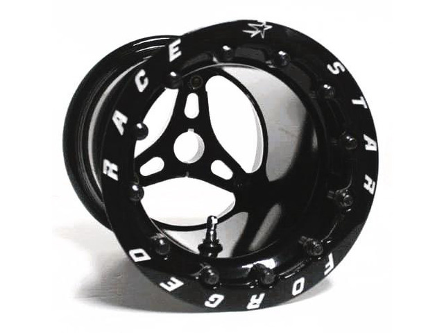 53 Jr Dragster Pair 8x8 Double Beadlock Black