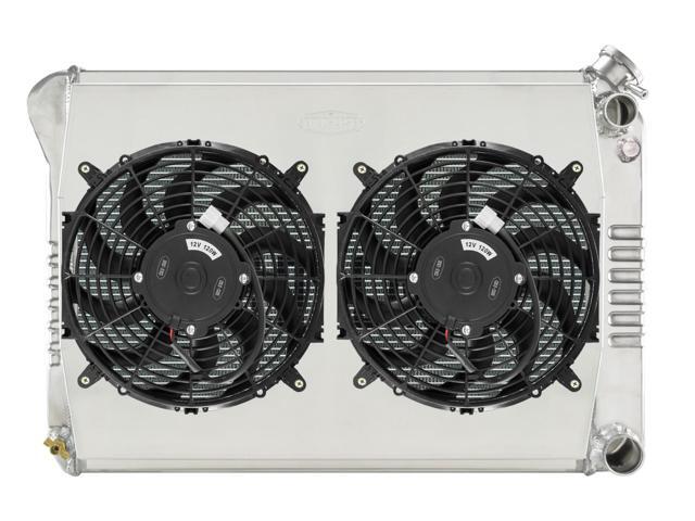 RADIATOR ALUM 2-ROW LS SWAP