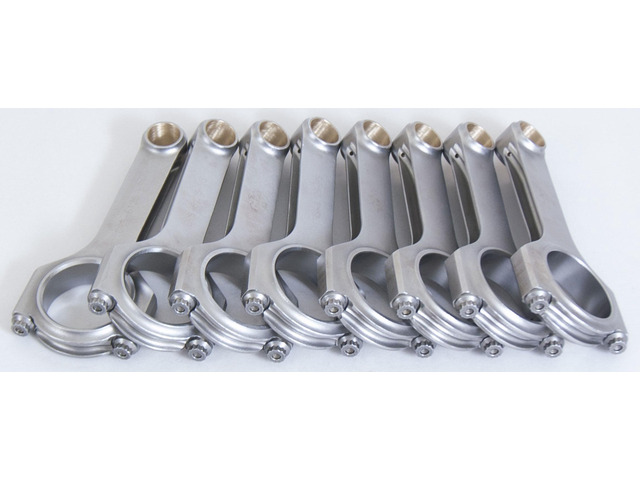 SBC 4340 Forged H-Beam Rods 6.125