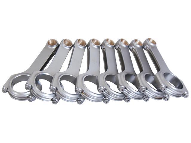 GM LS 4340 Forged H-Beam Rods 6.125 w/2.100 Pin