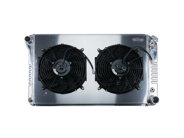 77-87 GM P/U Radiator AT 19in Dual 12in Fans